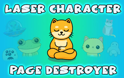 Laser Character - Page Destroyer